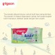 Pigeon Baby Wipes Sakura Extract Tisu Basah Bayi 50 Sheet - Buy 1 Get 1
